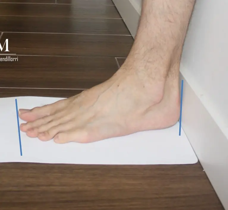 como medir el pie